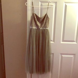 BHLDN dress by needle & thread